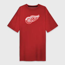 Платье-футболка хлопок Detroit Red Wings