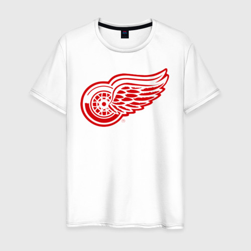 Мужская футболка хлопок Detroit Red Wings