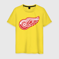 Мужская футболка хлопок Detroit Red Wings