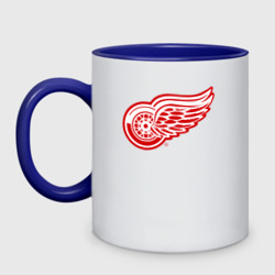 Кружка двухцветная Detroit Red Wings