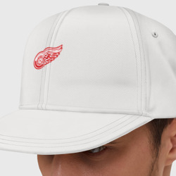 Кепка снепбек с прямым козырьком Detroit Red Wings