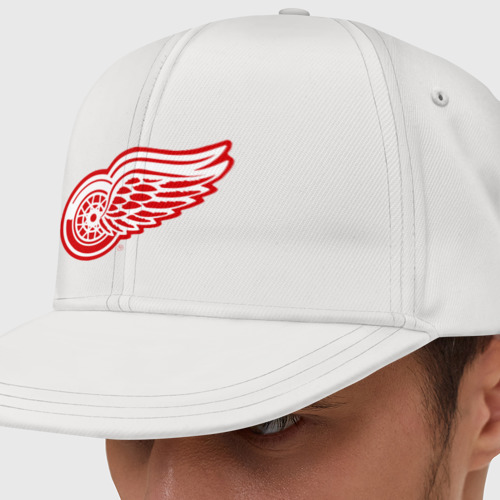 Кепка снепбек с прямым козырьком Detroit Red Wings