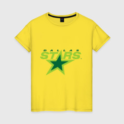 Женская футболка хлопок Dallas Stars