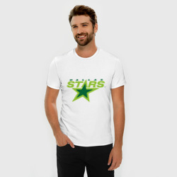 Мужская футболка хлопок Slim Dallas Stars - фото 2