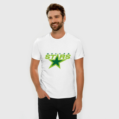 Мужская футболка хлопок Slim Dallas Stars - фото 3