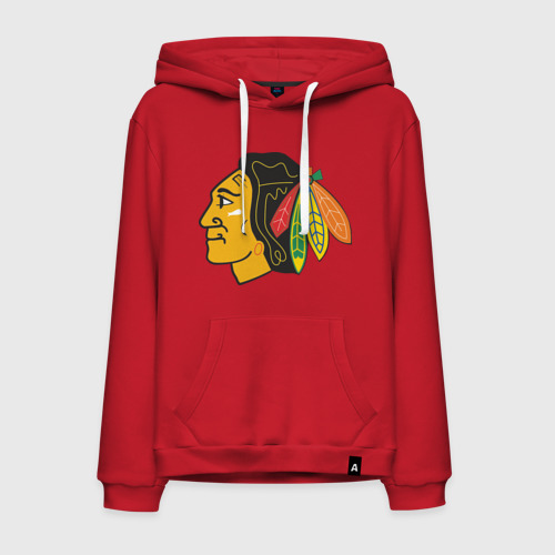 Мужская толстовка хлопок Chicago Blackhawks, цвет красный