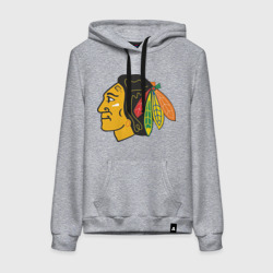 Женская толстовка хлопок Chicago Blackhawks