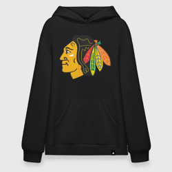 Худи SuperOversize хлопок Chicago Blackhawks