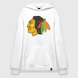 Худи SuperOversize хлопок Chicago Blackhawks