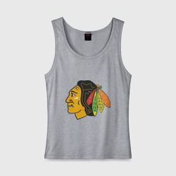 Женская майка хлопок Chicago Blackhawks