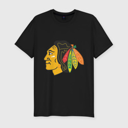 Приталенная футболка Chicago Blackhawks (Мужская)