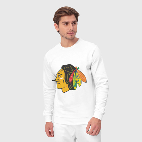 Мужской костюм хлопок Chicago Blackhawks - фото 5