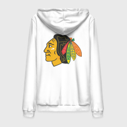 Мужская толстовка на молнии хлопок Chicago Blackhawks