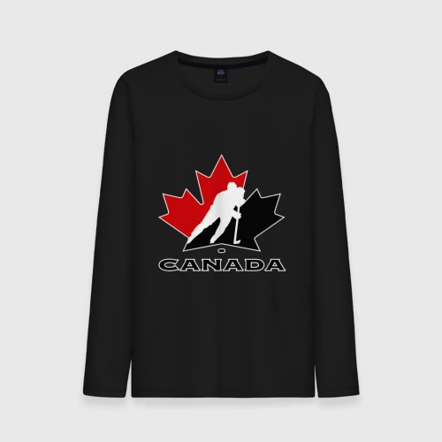 Мужской лонгслив хлопок Canada