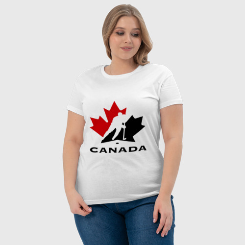 Женская футболка хлопок Canada - фото 6
