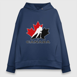 Женское худи Oversize хлопок Canada