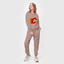 Женский костюм хлопок Calgary Flames - фото 2