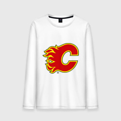 Мужской лонгслив хлопок Calgary Flames