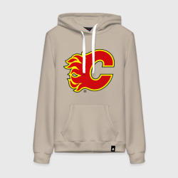 Женская толстовка хлопок Calgary Flames