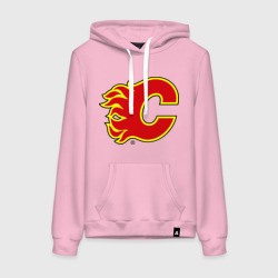 Женская толстовка хлопок Calgary Flames