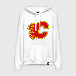 Женская толстовка хлопок Calgary Flames