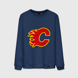 Мужской свитшот хлопок Calgary Flames