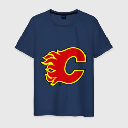 Мужская футболка хлопок Calgary Flames