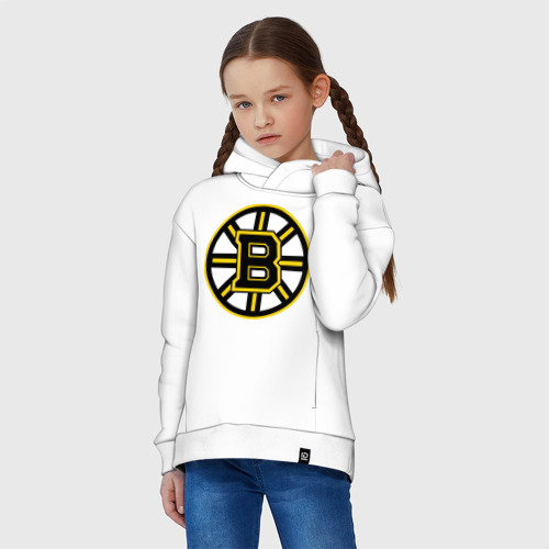 Детское худи Oversize хлопок Boston Bruins - фото 3