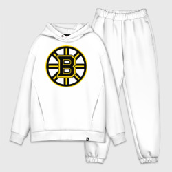 Мужской костюм oversize хлопок Boston Bruins