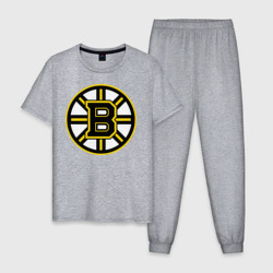 Мужская пижама хлопок Boston Bruins