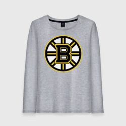 Женский лонгслив хлопок Boston Bruins