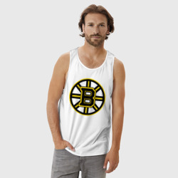 Мужская майка хлопок Boston Bruins - фото 2