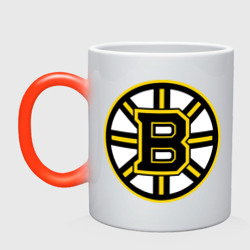 Кружка хамелеон Boston Bruins