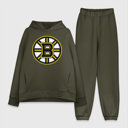 Женский костюм хлопок Oversize Boston Bruins