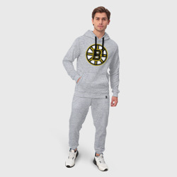 Мужской костюм хлопок с толстовкой Boston Bruins - фото 2