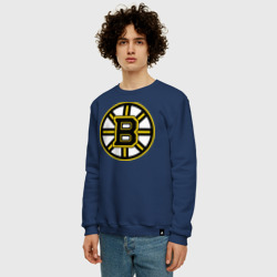 Мужской свитшот хлопок Boston Bruins - фото 2