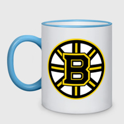 Кружка двухцветная Boston Bruins