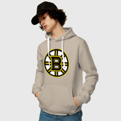 Мужская толстовка хлопок Boston Bruins - фото 2