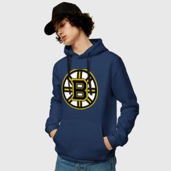 Мужская толстовка хлопок Boston Bruins - фото 2