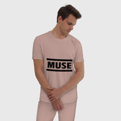 Мужская пижама хлопок Muse - фото 2
