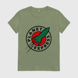 Женская футболка хлопок Futurama 20