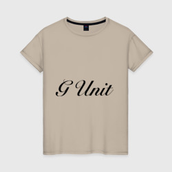 Женская футболка хлопок G unit