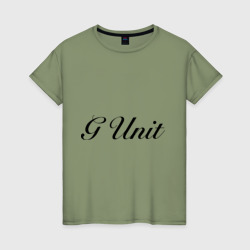 Женская футболка хлопок G unit