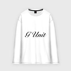 Женский лонгслив oversize хлопок G unit