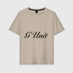 Женская футболка хлопок Oversize G unit