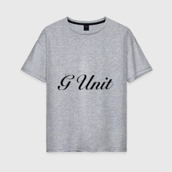 Женская футболка хлопок Oversize G unit