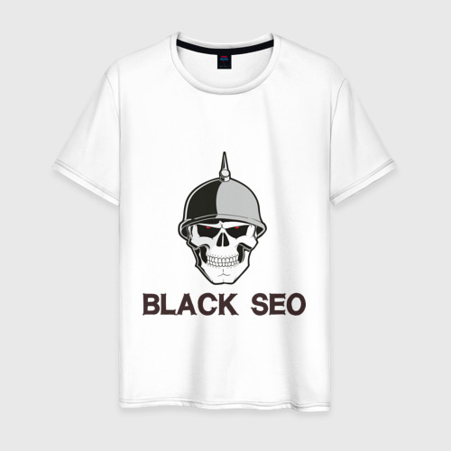 Мужская футболка хлопок Black Seo 2