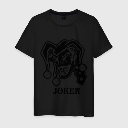 Мужская футболка хлопок Joker(2), цвет черный