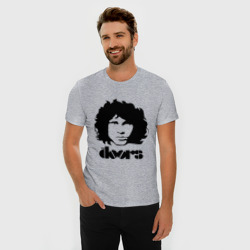 Мужская футболка хлопок Slim The Doors 2 - фото 2