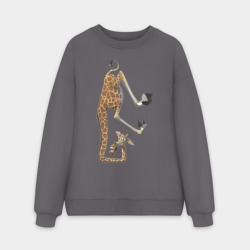 Мужской свитшот oversize без начеса хлопок Мадагаскар 10